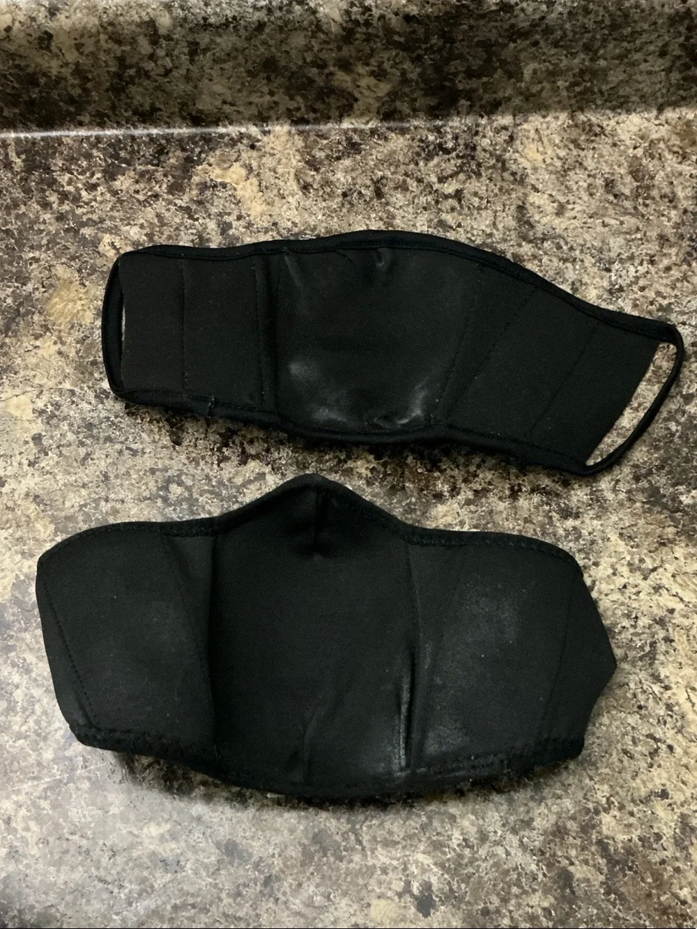 Louis Vuitton Black Monogram & Brown Damier Face Masks with Branded Pouch
